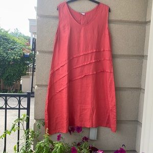 NWT Super bread material-dress linen XXL